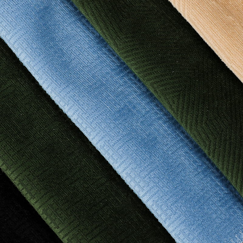 Burnoutut Super Soft Velvet Furniture Sofa Fabric